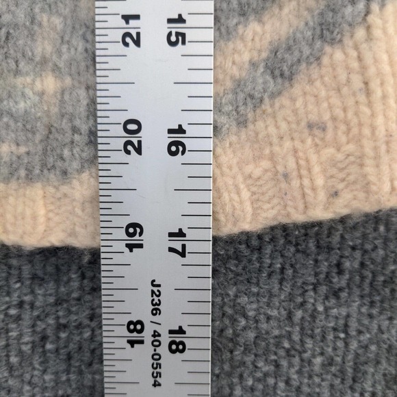 J. Crew With Cashmere Womens Pullover Tile Knit Sweater Tan Gray Small Crew Neck - Picture 13 of 14